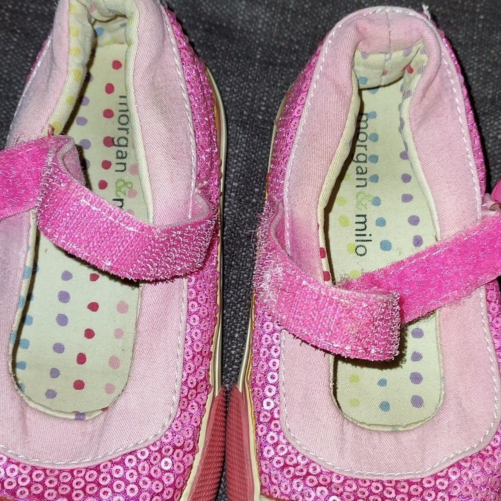 MORGAN & milo Kids snickers girls size  9 - Picture 7 of 9